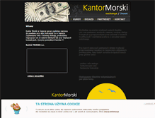 Tablet Screenshot of kantormorski.pl